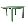 HAPPY GARDEN - Salon de jardin VENEZIA extensible 90/180 en textilène vert sauge 8 places - aluminium vert sauge - vignette