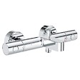 GROHE - GROHE  Ensemble de bain mitigeur Grohtherm avec douchette + barre de douche + porte savon Tempesta - vignette