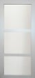 GD MENUISERIES - Porte Coulissante Greyria Gris 3 Panneaux Gris Clair H204 x L73 cm - vignette