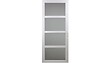 GD MENUISERIES - Porte Coulissante Tana blanc Vitrée H204 x L63 cm - vignette