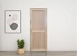 GD MENUISERIES - Bloc Porte Atelier 2 Panneaux chene H204 x L83 cm Côte Tableau P.Droit - vignette
