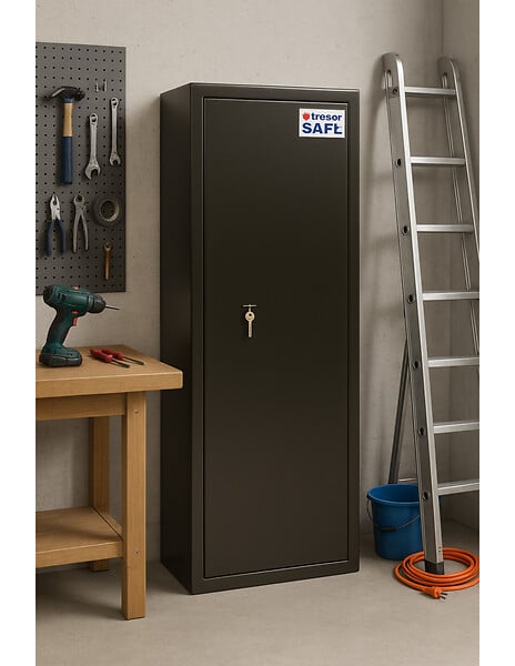 TRESORSAFE - Armoire À Fusils Tresorsafe 12 Armes Serrure À Clés - large