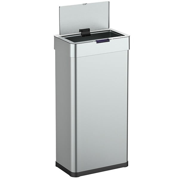 KITCHEN MOVE - Poubelle automatique inox DAYTONA argent 90L - large