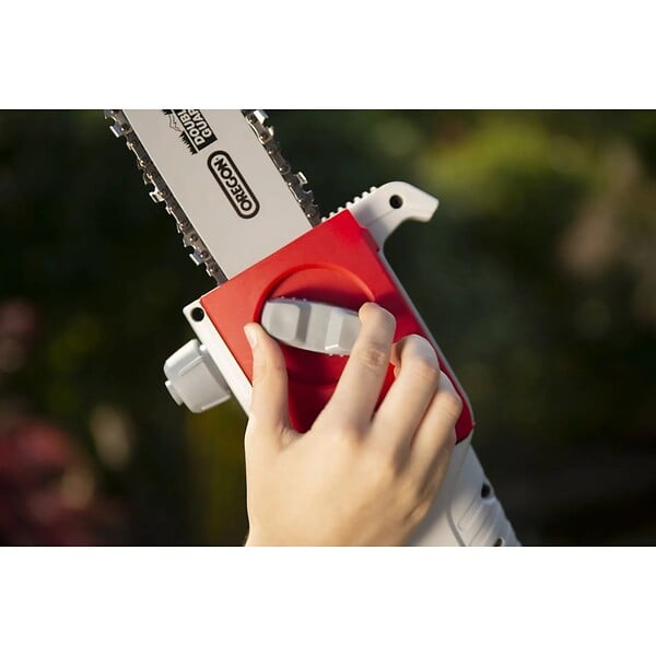 IKRA - Elagueur sur perche 20V Télescopique jusqu'à 4m - Elagueuse Guide Oregon 20cm- Inclus Batterie lithium 2.0Ah+ Chargeur IKRA - large