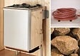 WEKA - Sauna d'angle VALIDA 1 GTF en épicéa - L.189xH.203.5xP.139cm - vignette