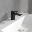 VILLEROY ET BOCH - Mitigeur lavabo compact  Subway 3.0 sans tirette Noir mat - vignette