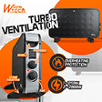 WARM TECH - Chauffage mobile 2000W + Ventilation turbo - vignette