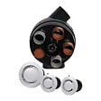 RACETOOLS - Kit PENTA VMC simple flux autoréglable VORTICE KVAPE5 suspendue ou fixée + 3 bouches - vignette