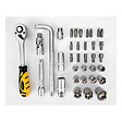 VITO - Boite à outils complète 84 pièces Chrome vanadium - Caisse à outils avec douilles et accessoires VITO - vignette