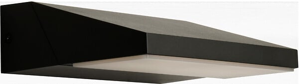 VOLTMAN - Applique extérieure filaire IP65 (1200lm 3000K 180°) - Noire - Voltman - large
