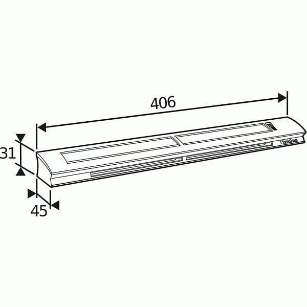 ALDES - Kit de grille hygroréglable EHB 6-45 - large