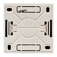 BELVUE - Prise TV saillie Bel'Vue Ø9.52mm - gris - Zenitech - vignette