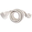 ZENITECH - Rallonge Schuko HO5VV-F 3G1,5mm² 2m - blanc - Zenitech - vignette