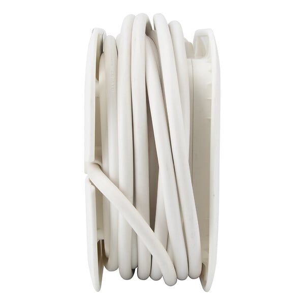 ZENITECH - Enrouleur domestique 4 prises Schuko 7m - Blanc - Zenitech - large