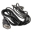 ZENITECH - Rallonge Schuko H05VV-F 3G1,5mm² - 25m - noir - Zenitech - vignette