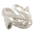 ZENITECH - Rallonge de câble HO5VV-F 2x1mm² - 5m - blanc - Zenitech - vignette