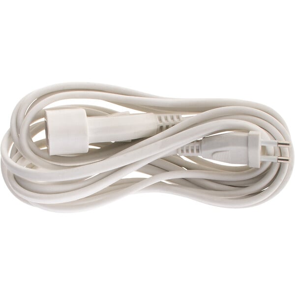 ZENITECH - Rallonge de câble HO5VV-F 2x1mm² - 5m - blanc - Zenitech - large