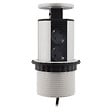OTIO - Multiprise encastrable cuisine 4 prises Schuko 16A - Blanc/Noir - Zenitech - vignette