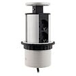 OTIO - Multiprise encastrable cuisine 4 prises Schuko 16A - Blanc/Noir - Zenitech - vignette
