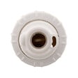ZENITECH - 3 douilles B22 en nylon avec 1 bague - Blanc - Zenitech - vignette