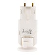 ZENITECH - Douille avec Fiche DCL 6A 250V B22 - Blanc - Zenitech - vignette