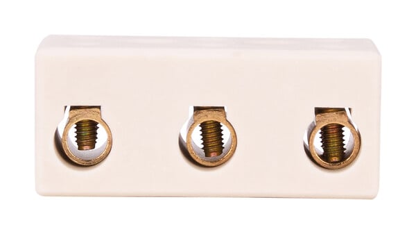 ZENITECH - Borne stéatite tripolaire 6 à 16mm² - Zenitech - large