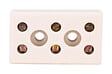 ZENITECH - Borne stéatite tripolaire 6 à 16mm² - Zenitech - vignette