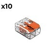 WAGO - Sachet de 10 bornes 2 entrées série 221 - Wago - vignette