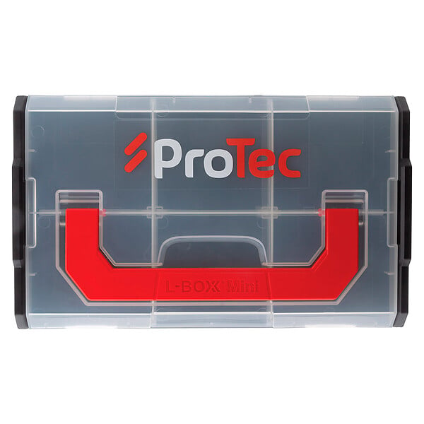 PROTEC - Mini valise de rangement pour bornes de connexion - 6 compartiments - Protec - large