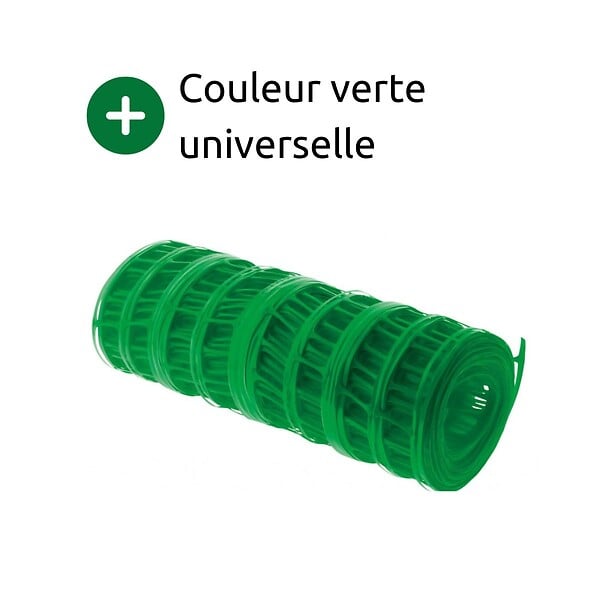 JANOPLAST - Grillage avertisseur Ø30cm en 100m - Vert - Janoplast - large