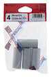 ZENITECH - Lot de 4 manchons rigides gaines ICTA/tubes Ø20mm - Gris - Zenitech - vignette