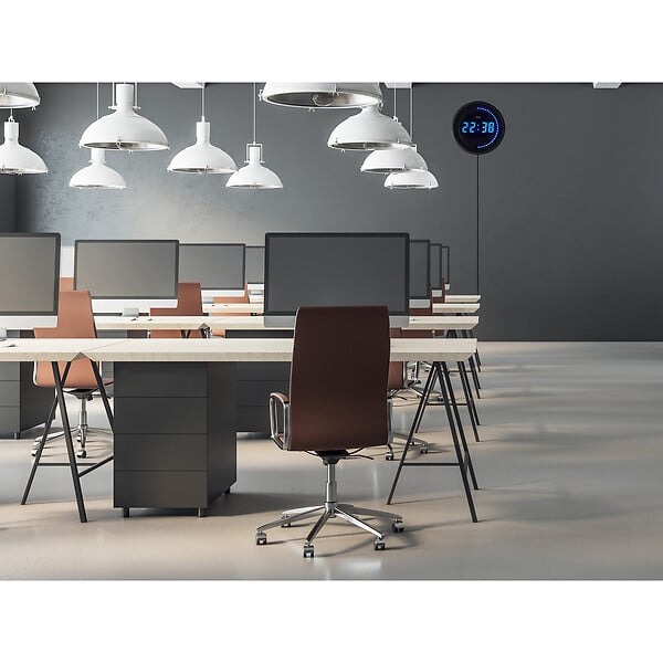 ORIUM - Horloge LED - Bleue - 30cm - Orium - large