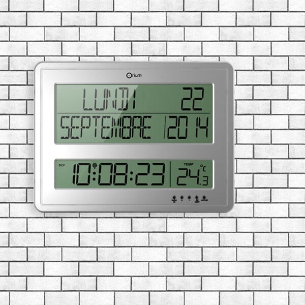ORIUM - Horloge digitale calendrier radio-contrôlée Titan - Orium - large