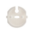 ZENITECH - Lot de 3 caches prises 2 P+T + clef - Blanc - Zenitech - vignette