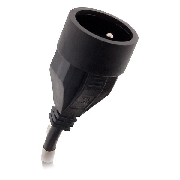 ZENITECH - Prolongateur 16A HO5VV-F 3G1,5mm² - noir 5m - Zenitech - large