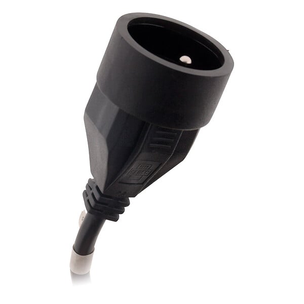 ZENITECH - Prolongateur 16A 2P+T HO5VV-F 3G1,5mm² - noir 3m - Zenitech - large