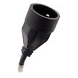 ZENITECH - Prolongateur 16A 2P+T HO5VV-F 3G1,5mm² - noir 3m - Zenitech - vignette