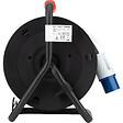 PROTEC - Enrouleur Schuko/CEE P17 20m - Noir/Bleu - Protec - vignette