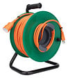 ZENITECH - Enrouleur de jardin suisse T12/T13 50m - Orange/Vert - Zenitech - vignette