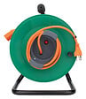 ZENITECH - Enrouleur de jardin suisse T12/T13 50m - Orange/Vert - Zenitech - vignette