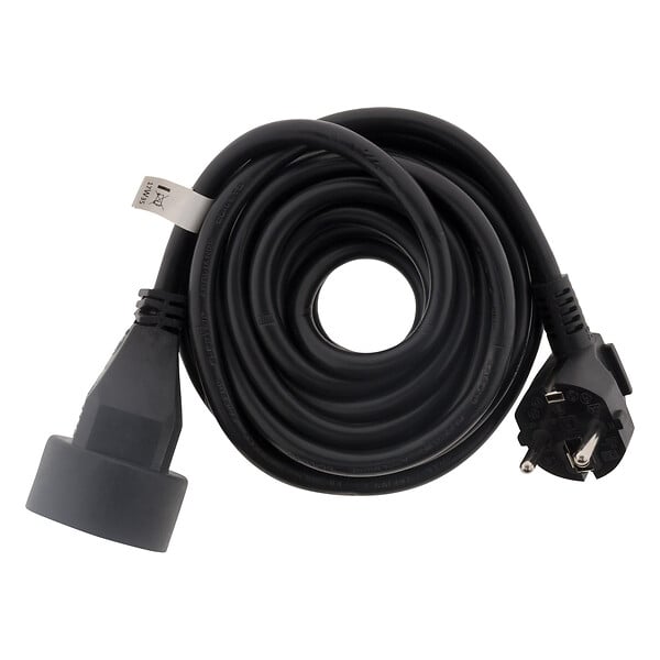 ZENITECH - Lot de 5 prolongateurs 16A HO5VV-F 3G1,5mm² - Noir 3m - Zenitech - large