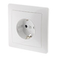ZENITECH - Prise encastrée Schuko - Blanc - Orys - Zenitech - vignette
