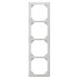 ZENITECH - Quadruple plaque de finition - Blanc - Orys - Zenitech - vignette