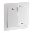 ZENITECH - Bouton poussoir volet roulant - Blanc - Orys - Zenitech - vignette