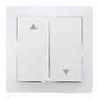 ZENITECH - Bouton poussoir volet roulant - Blanc - Orys - Zenitech - vignette