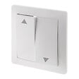 ZENITECH - Bouton poussoir volet roulant - Blanc - Orys - Zenitech - vignette