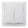 ZENITECH - Va-et-vient double en saillie à bornes automatiques - Blanc - Orys -Zenitech - vignette