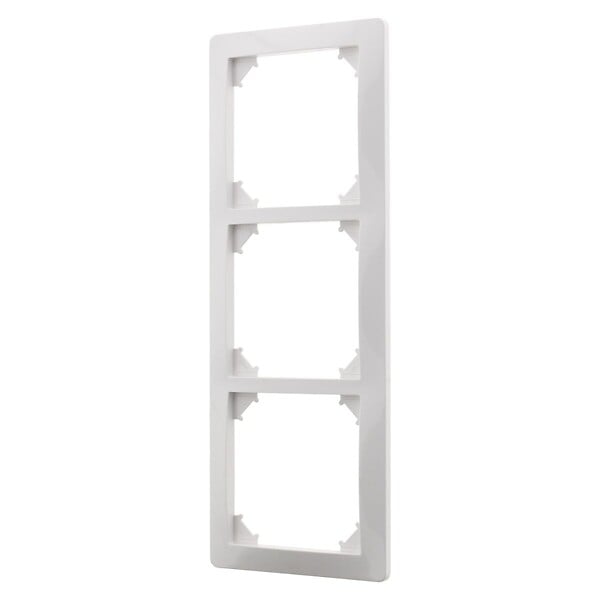 ZENITECH - Triple plaque de finition - Blanc - Orys - Zenitech - large