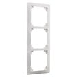 ZENITECH - Triple plaque de finition - Blanc - Orys - Zenitech - vignette
