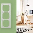 ZENITECH - Triple plaque de finition - Blanc - Orys - Zenitech - vignette